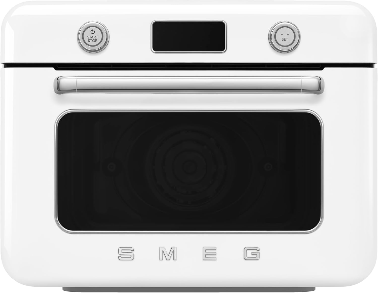 Smeg, COF01WHEU Steam Combination Oven 10 Cooking Functions 33 Automatic Recipes Removable Tank Steam Cooking Descaling Function 1800W Power White