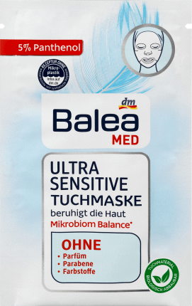 Balea MED Tuchmaske Ultra Sensitive, 1 St
