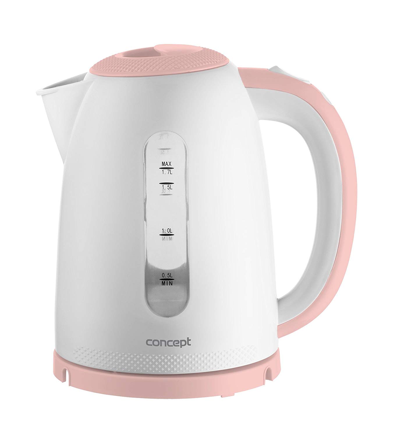 CONCEPT Hausgeräte Concept Range Cordless Kettle 1.7L 2200 W 360 °, Pink
