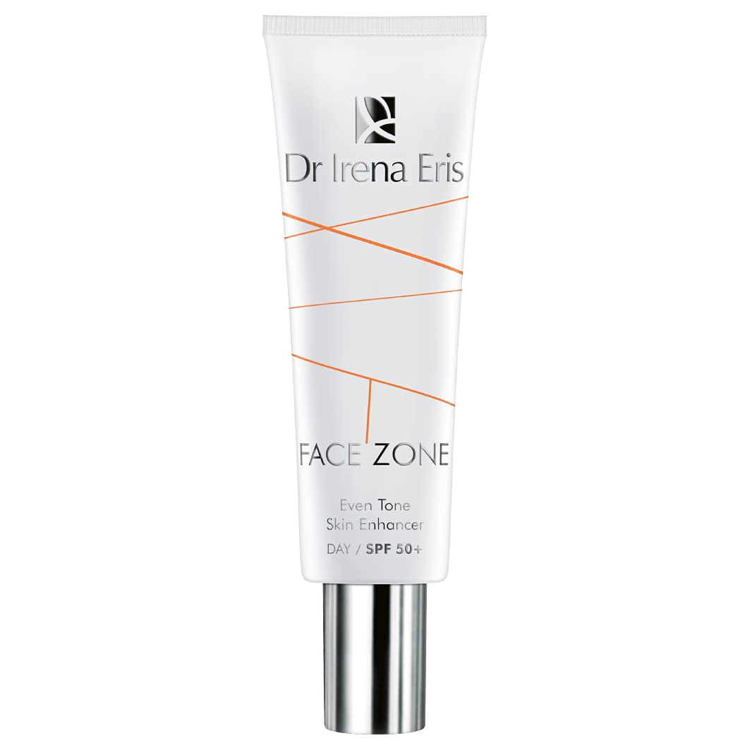 Dr Irena Eris Face Zone - Dr. Irena Eris, Even Tone Skin Enhancer SPF 50+ Skin Tone Improving Cream, Natural