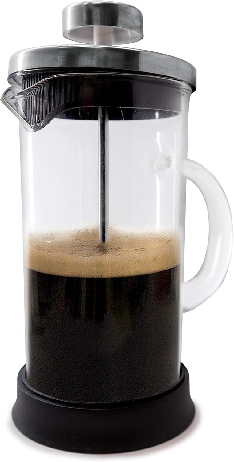 Nerthus FIH 662 Coffee Maker for Coffee Plunger, Glass, Glass, 350 ml