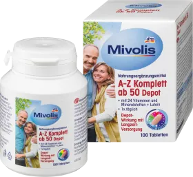 Mivolis A-Z complete depot from 50, tablets, 100 st, 150 g