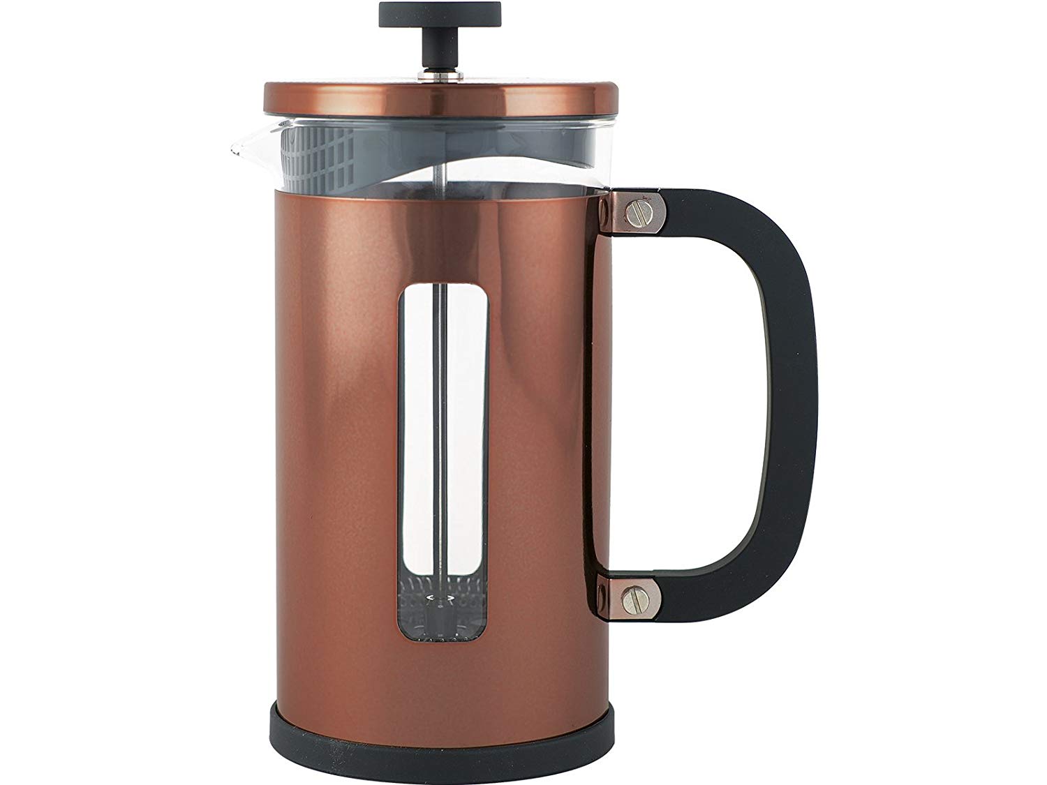 Creative Tops "La Cafetiere Coffee Maker, Copper Finish, Pisa With Scoop, 1