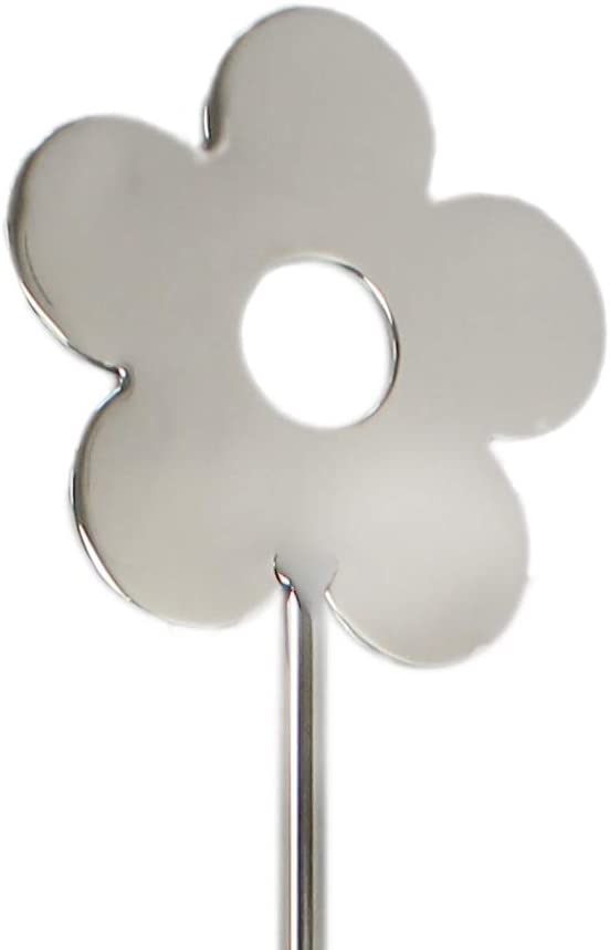 DARO DEKO Garden Plug Flower Silver