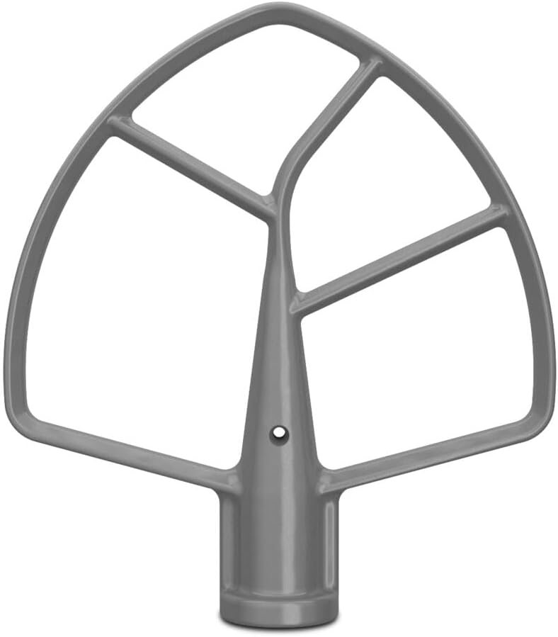 KitchenAid 5KSMBLSF Flat Stirrer, Silver Plated, Silver