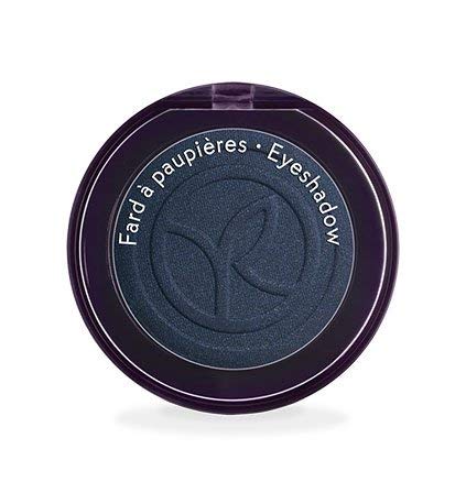 Yves Rocher COULEURS NATURE Eye Shadow COULEUR VÉGÉTALE Bleu Pensée Nacré, Single Eye Shadow in Dark Blue, 1 x Tin 2.5 g, ‎bleu nacré