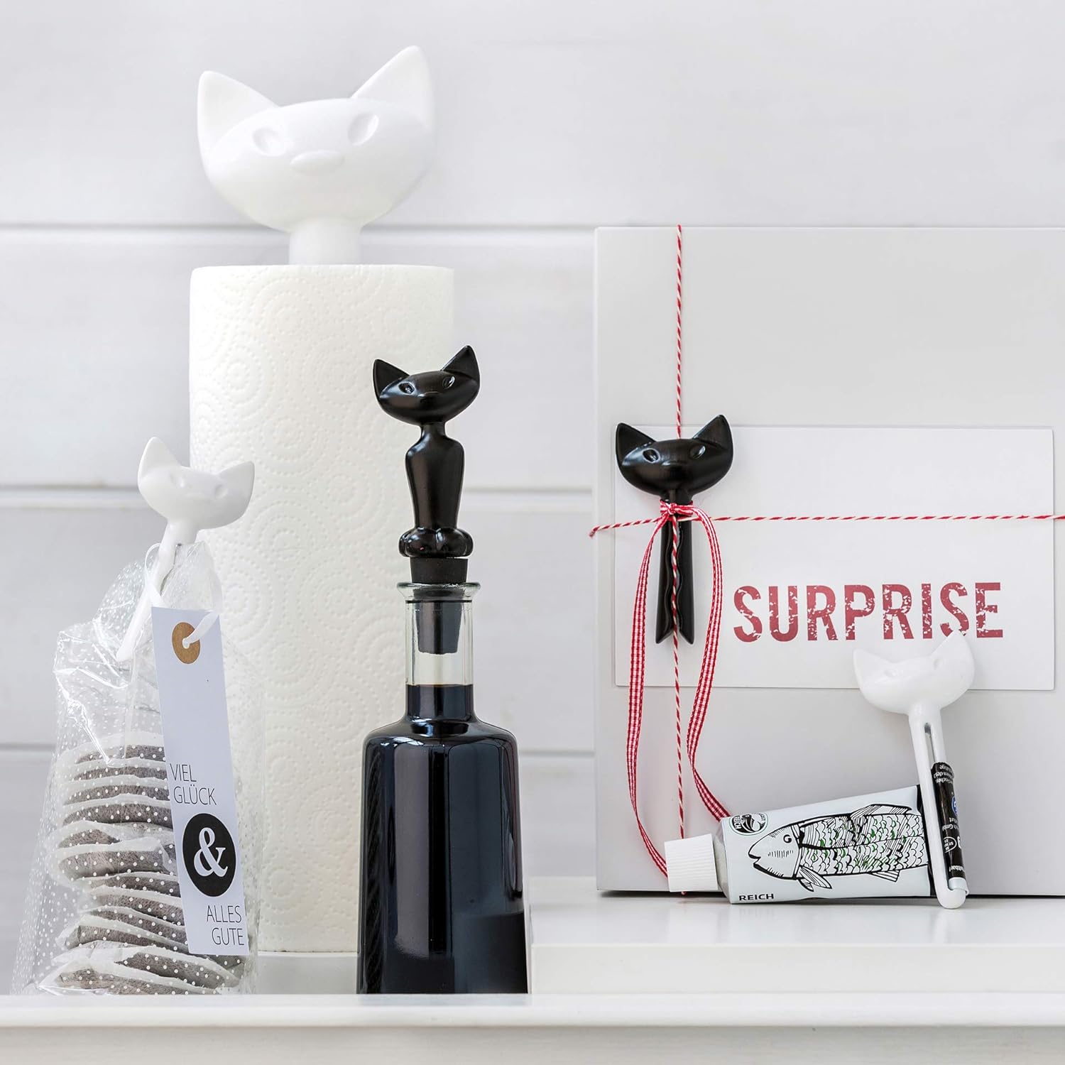 Koziol MIAOU Kitchen Roll Holder