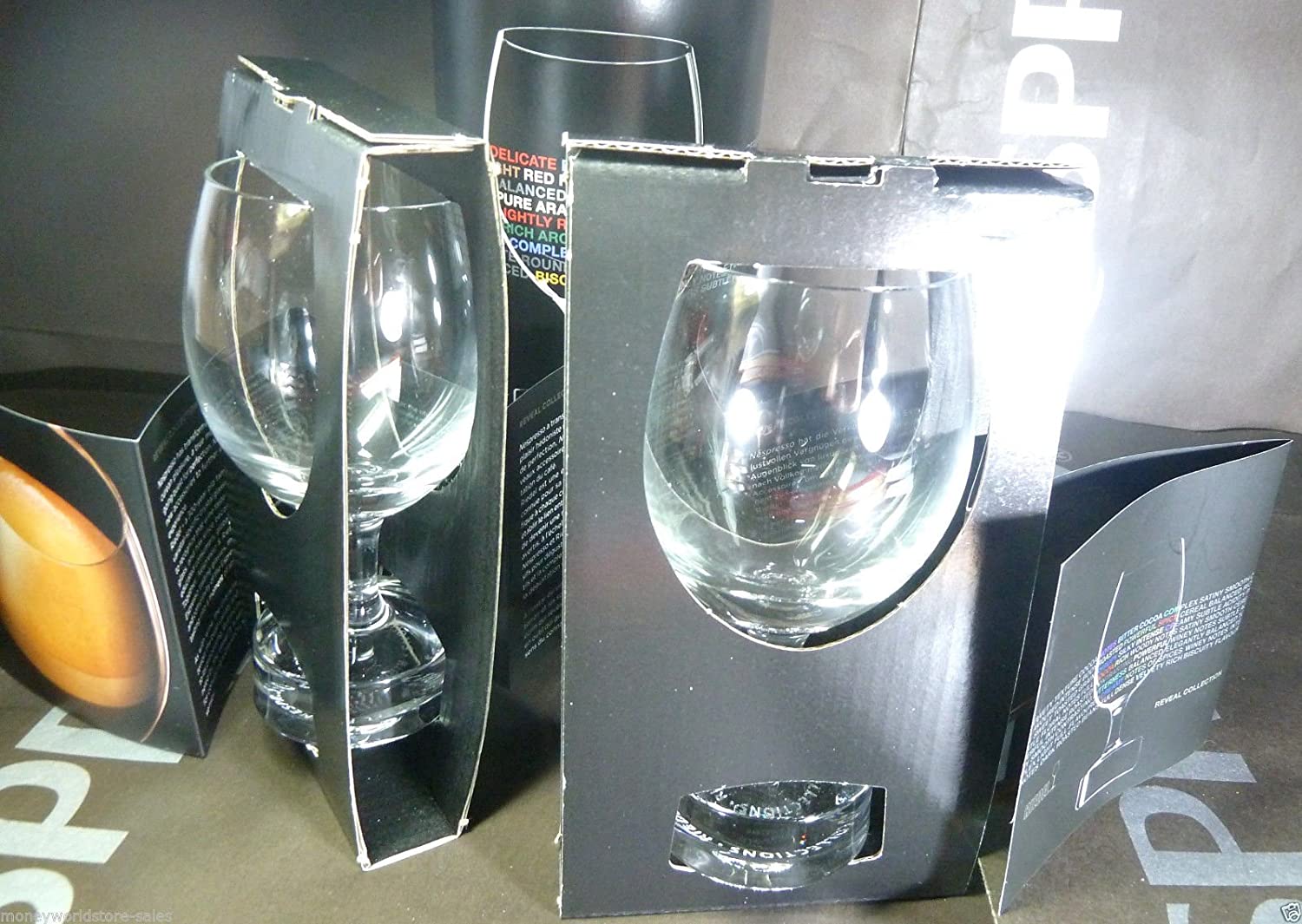Nespresso Tasting Glass (Like Whisky) for Coffee - Reveal Espresso Mild, Set of 2 Tasting Glasses