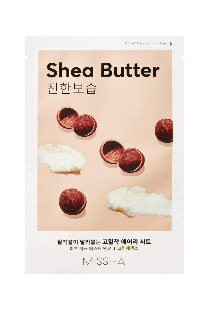 MISSHA Pure Source Cell Sheet Mask Shea Butter Face Mask 1 Piece