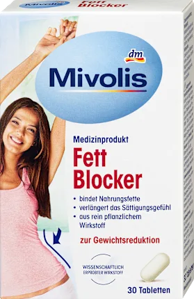 Mivolis Fat blocker tablets, 30 pcs