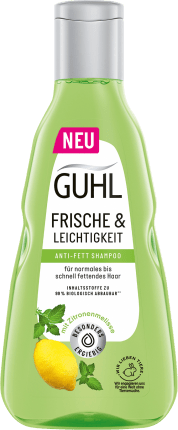 Guhl Shampoo Freshness & Lightness Anti Grease, 250 ml