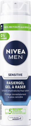 NIVEA MEN Razor gel sensitive, 200 ml