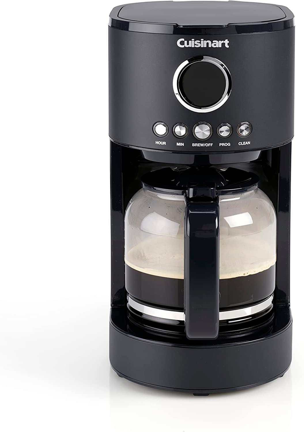 Cuisinart Neutrals Collection DCC780E Filter Coffee Maker Matt Slate Grey Finish with Trendy Chrome Details, Capacity for 12-18 Cups of Coffee