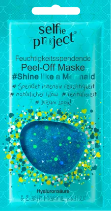 Selfie Project Maske Peel-Off Shine like a Mermaid, 12 ml
