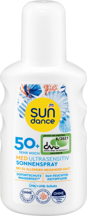 SUNDANCE Sonnenspray MED ultra sensitiv, LSF 50+, 200 ml
