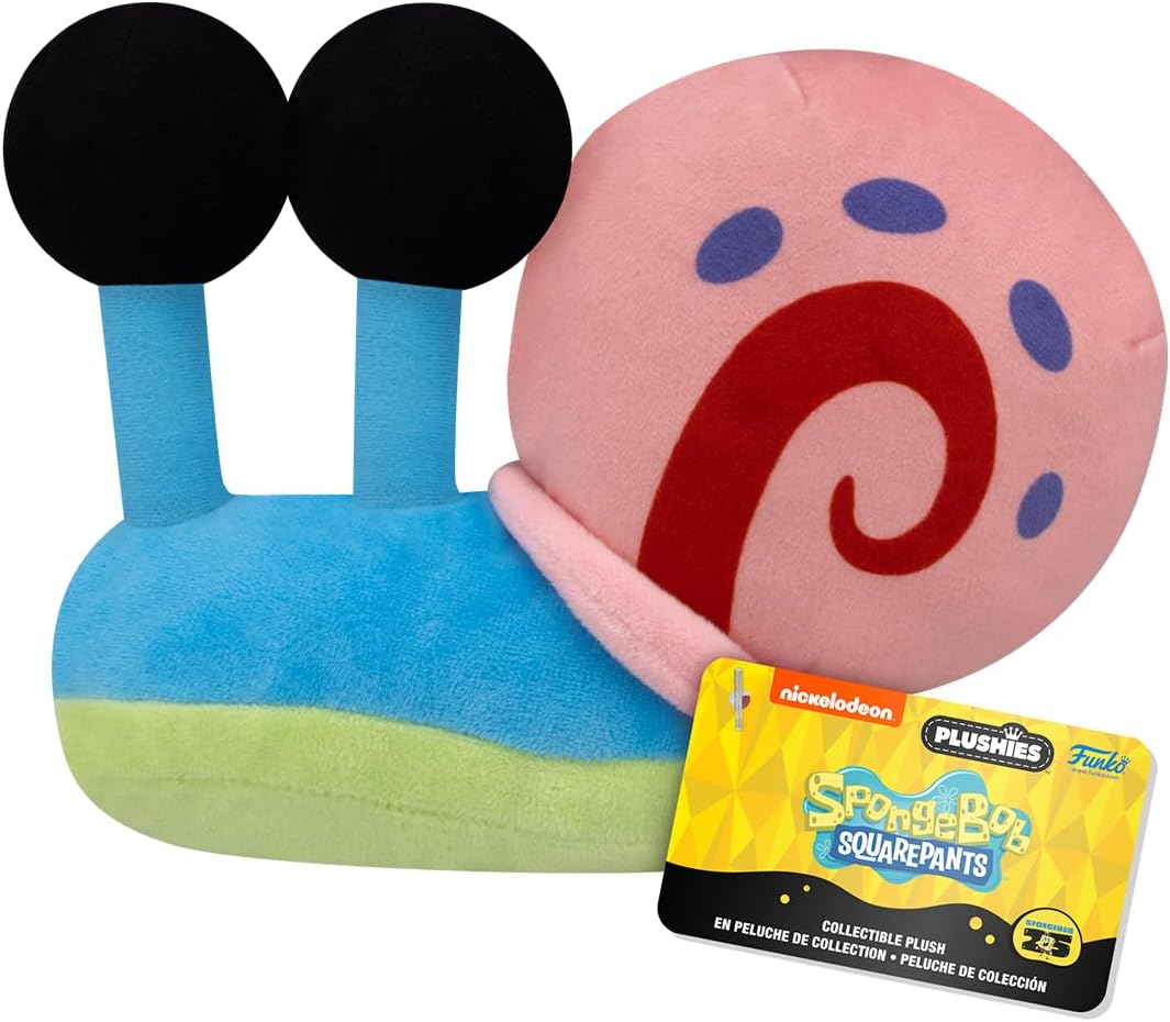 Funko Pop! Plush: Spongebob Squarepants 25th - Gary - Plush toy - Birthday gift idea - Official merchandise - Stuffed plush toys for children and adults - Ideal for TV fans