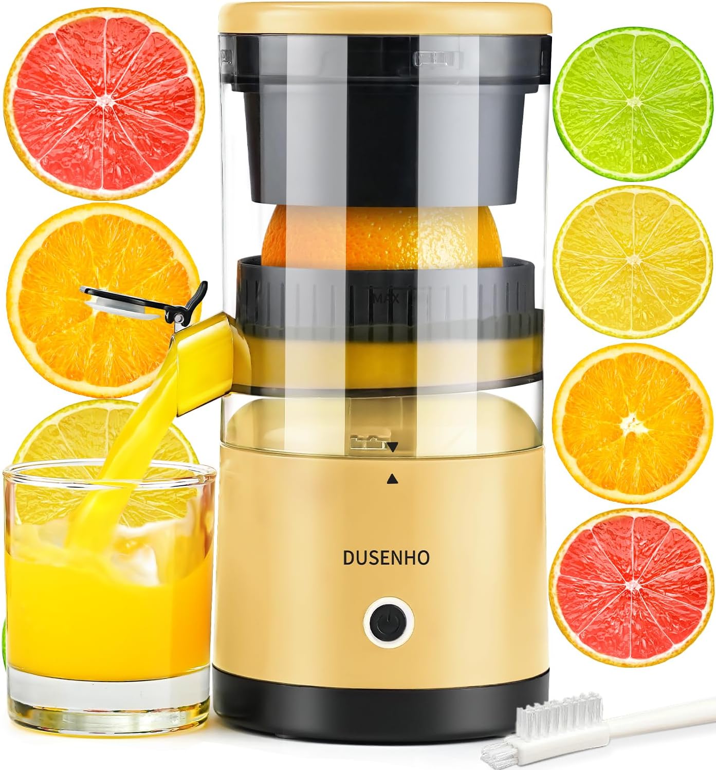 Lemon Squeezer Electric Orange Juicer Electric Citrus Juicer Portable USB Charging Juicer Juicer for Orange, Lemon, Citrus Fruits