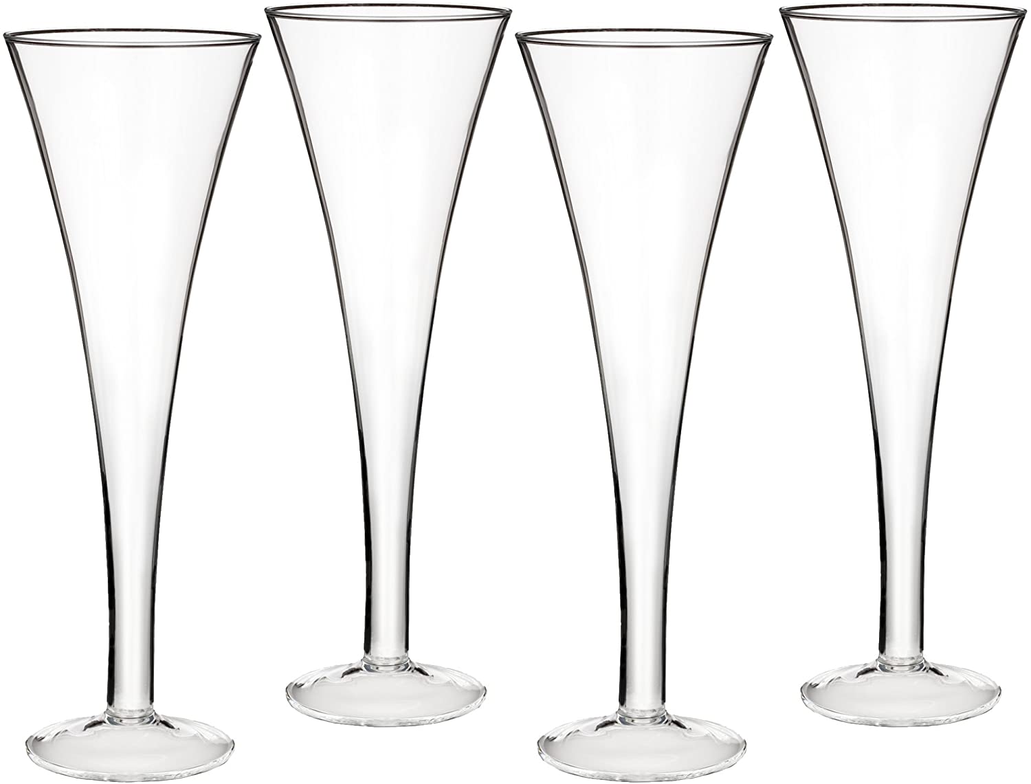 Waterford 4 x Vintage Classic Trumpet Flute 200ml