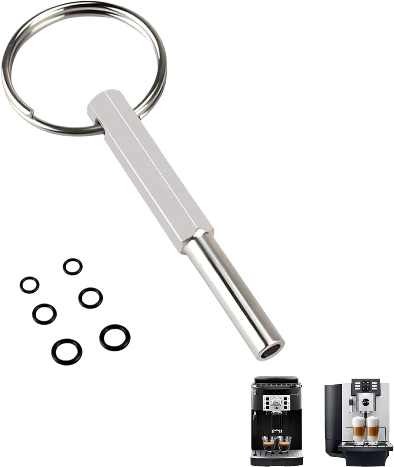 Fully Automatic Coffee Machine Oval Head Wrench Compatible with Jura/Krups/Aeg Fully Automatic Coffee Machines, Jura Oval Head Wrench, Oval Head Bit, Repair Tool for Coffee Machine Maintenance