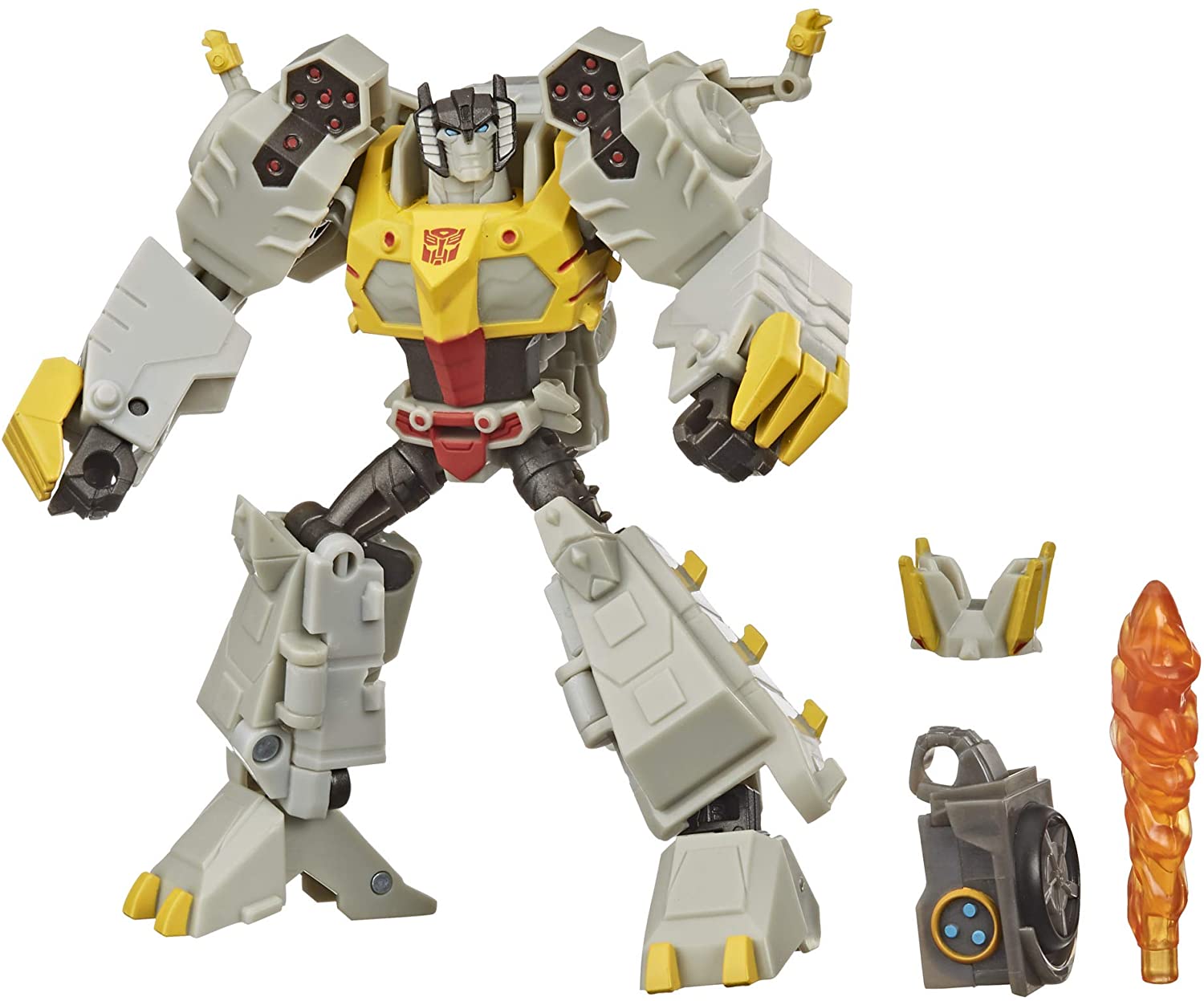 Transformers Bumblebee Cyberverse Adventures Deluxe Grimlock Action Figure 