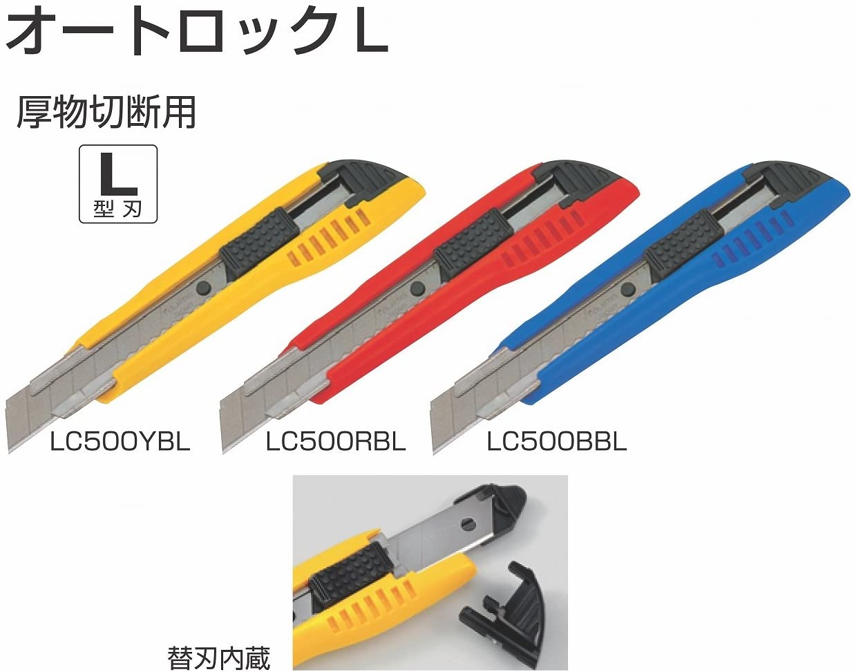 Tajima TAJ-20109 Automatic Cutter 18 mm 3 Blades, Yellow, Pack of 1