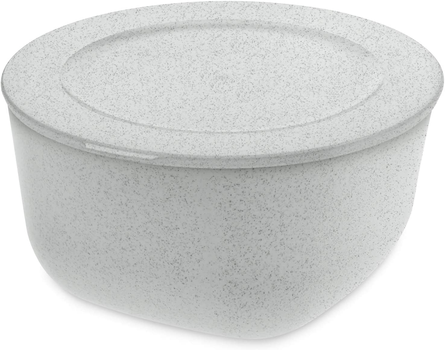 Koziol Connect L Food Storage Container with Lid Storage Container Lunch Box Meal Prep Container Stackable Plastic Organic Grey 2 Litre