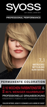 Syoss Hair color 7_1 Natural medium blonde, 1 st
