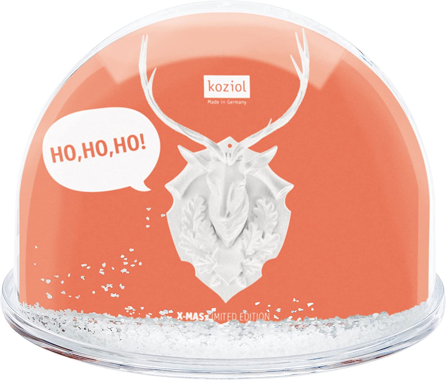 Koziol Picture Dream Globe Jumbo, Clear Plastic, 13.8 x 13.8 x 9.80 cm 6218101 Ho