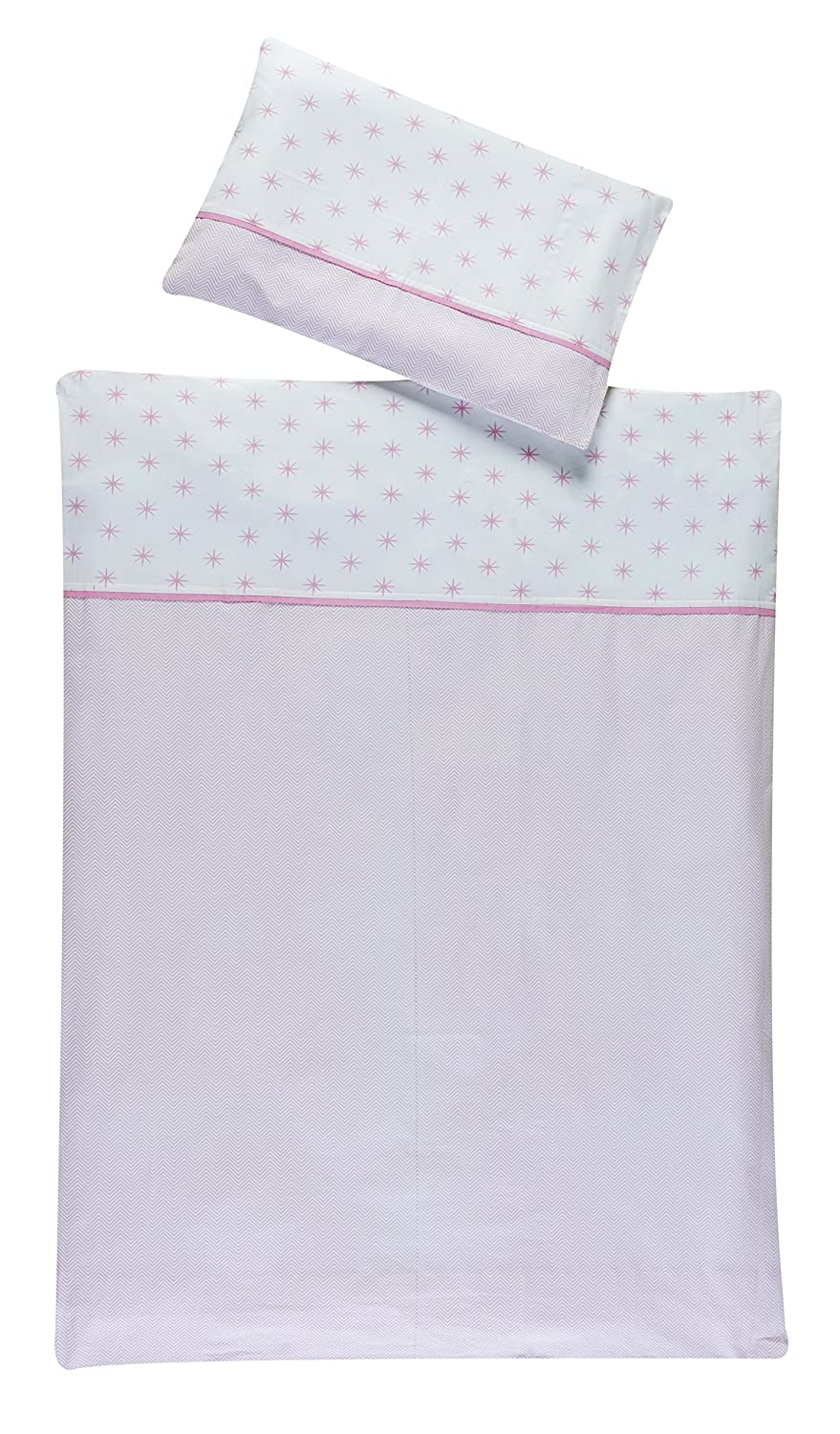 Schardt 2-piece bed linen ice crystal pink