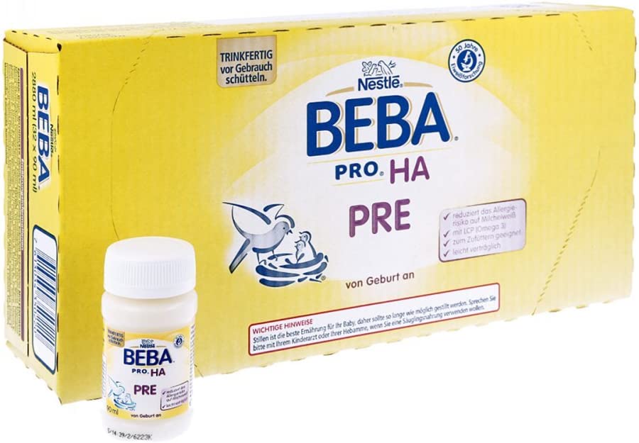 Nestle Beba Pro HA Pre Drink 32 x 90 ml