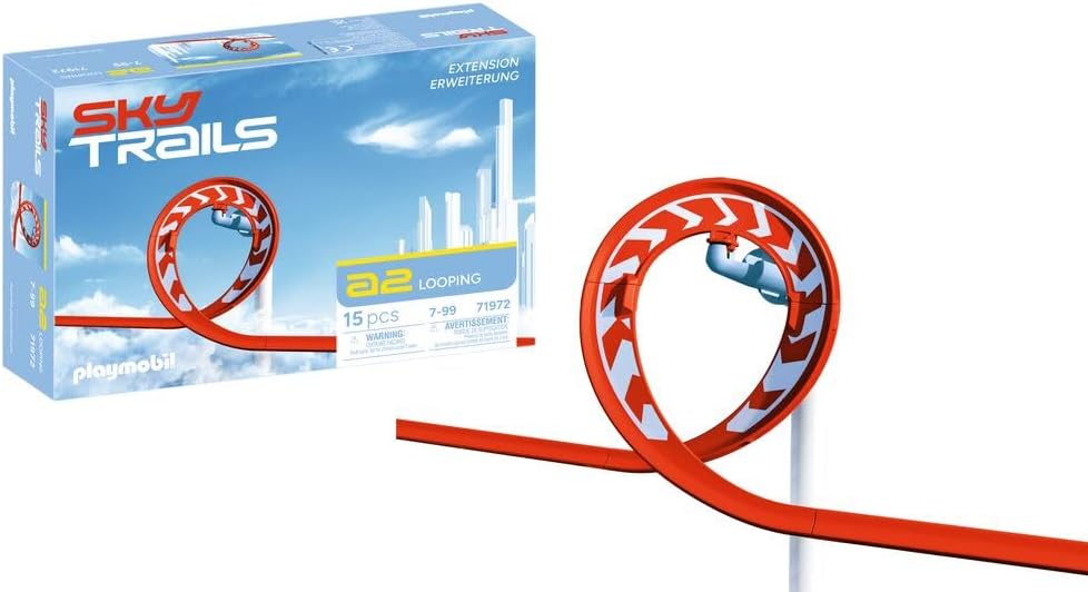Sky Trails | Looping | Construction toy for spectacular tracks & action | Build your own looping adventure – flexible & imaginative | 71972