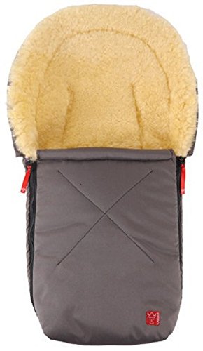 Kaiser Sheepskin Cuddle Bag Emma  Charcoal