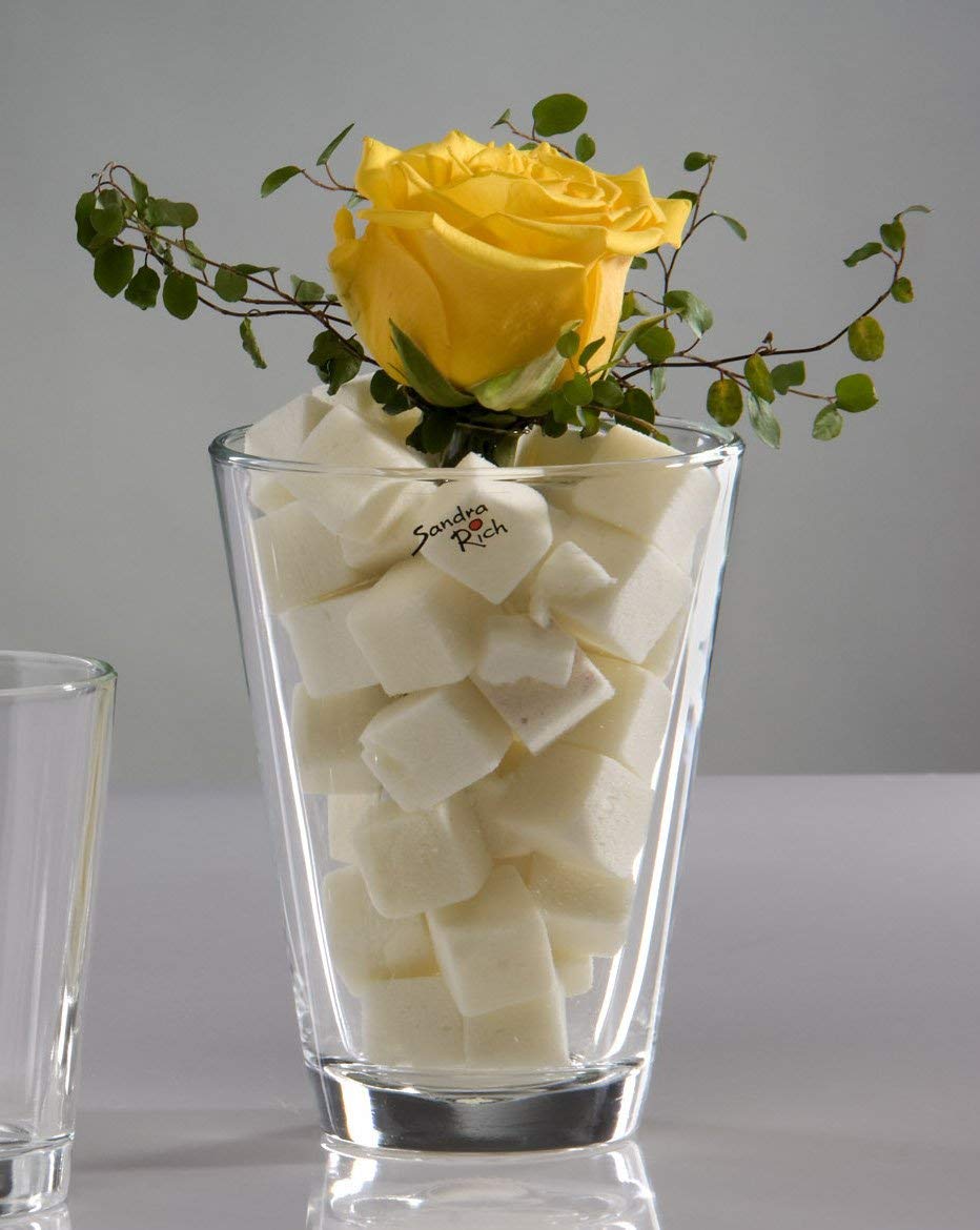 Sandra Rich Glass Vase Coni Conical 15Cm
