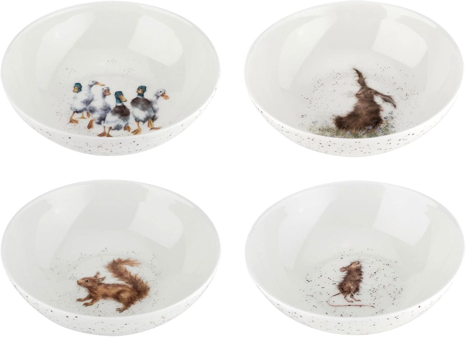 Portmeirion Home & Gifts WN4078-XB Bowls, Multi-Colour, 150 mm, Set of 4