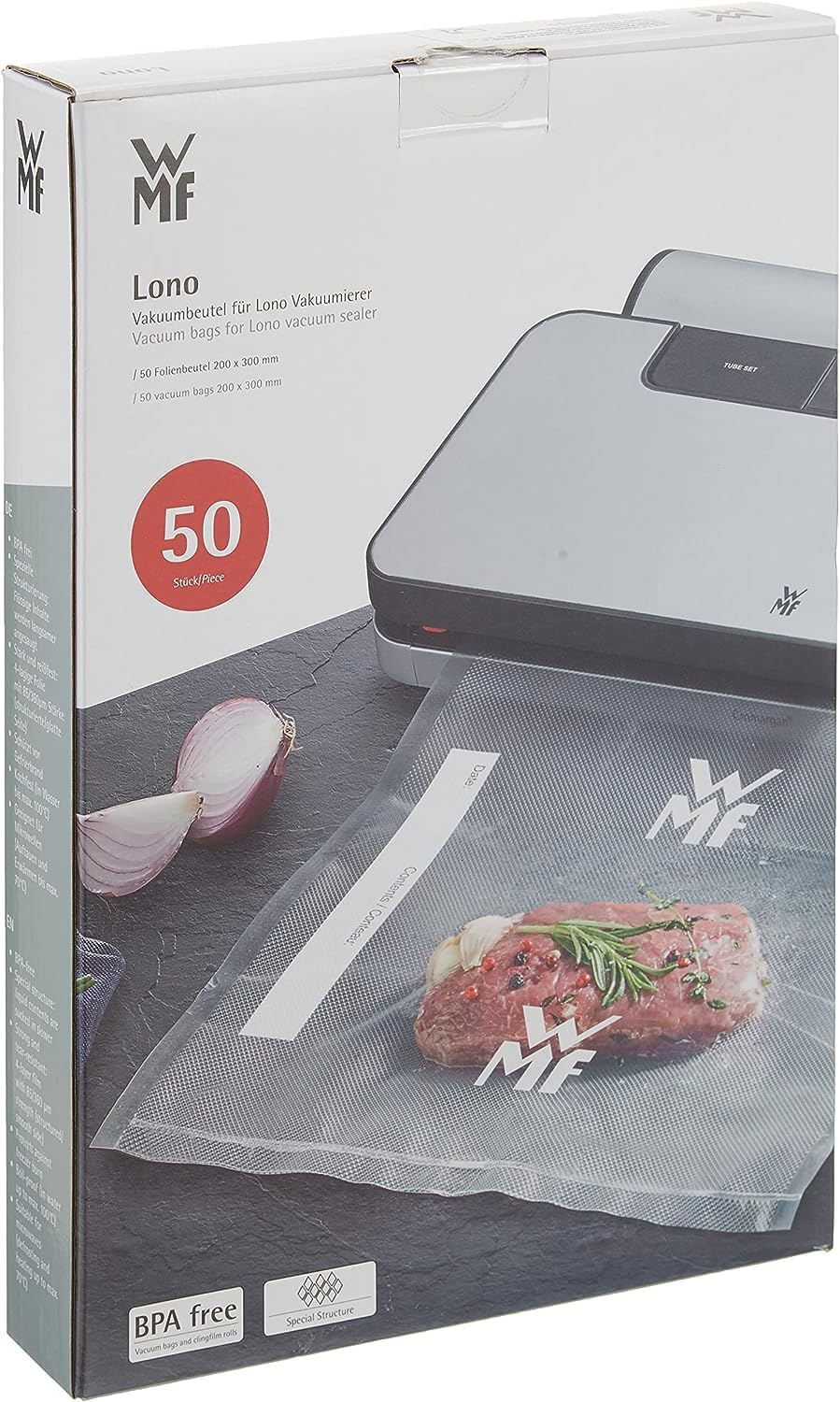 WMF Lono 0419970041 Vacuum Bag Tritan Transparent