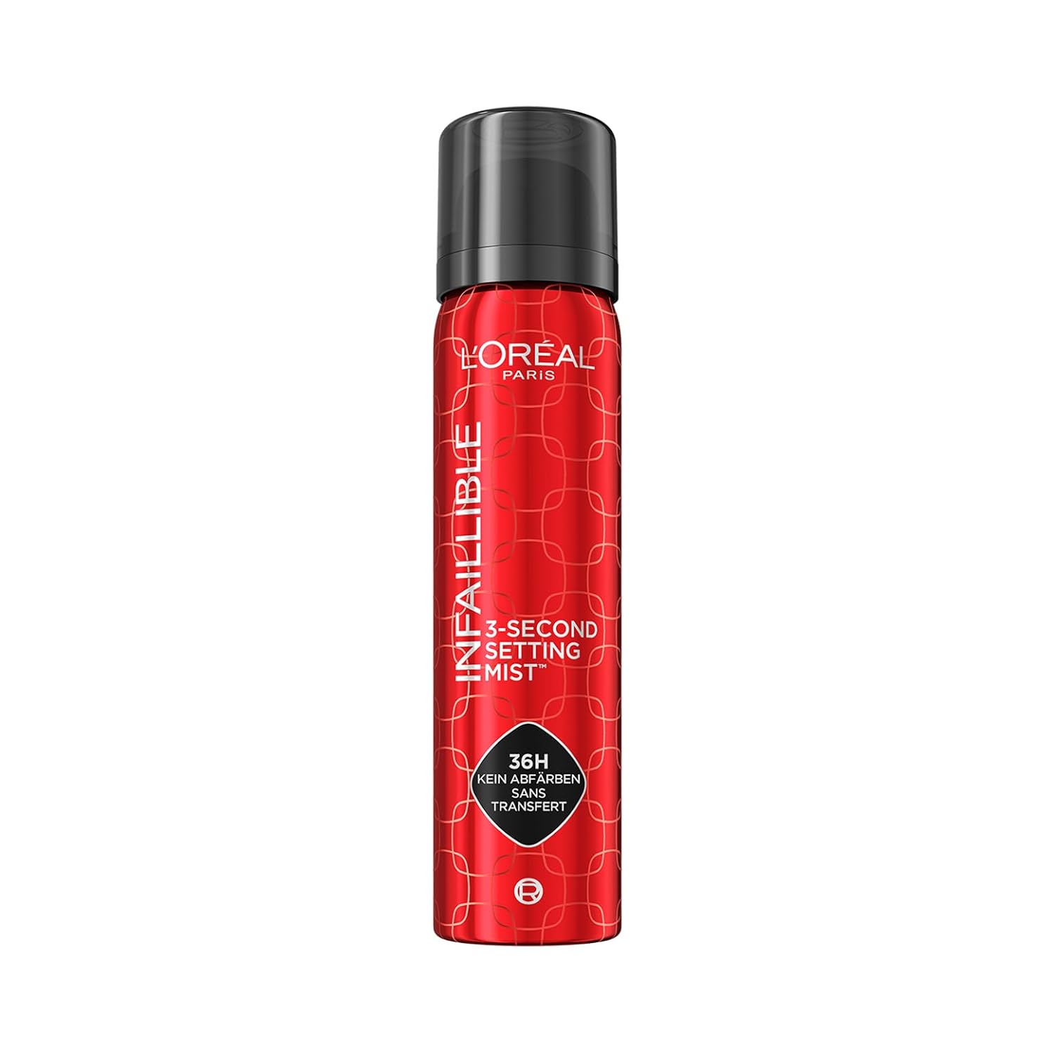 L'Oréal Paris L\'Oréal Paris Setting Spray for Fixing Make-Up, Transfer Resistant in 3 Seconds, Fixing Spray for up to 36 Hours Hold, 3-Second Setting Mist, 1 x 75 ml