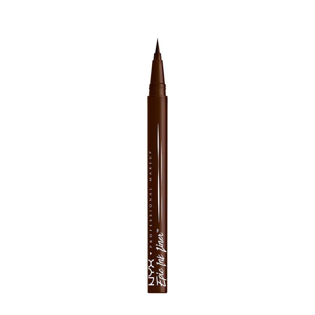 NYX Professional Makeup Epic Ink Liner S\'Mores Milk Chocolate Liquid Eyeliner, Pack of 1