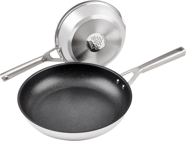 Ninja Foodi Zerostick C62000EU 2-Piece Frying Pan Set, 20 cm / 28 cm, Durable, Non-Stick Coating, Suitable for Induction Cookers, Oven and Dishwasher Safe