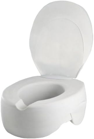 Sundo Homecare GmbH Rehosoft Toilet Seat Raiser with Lid 11.5 cm