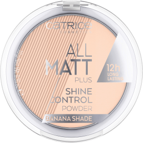 CATRICE All Matt Plus Shine Control Banana Bright Powder 002, 10 g