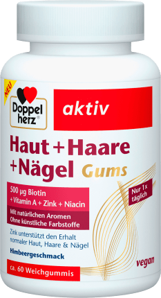 Doppelherz Skin Hair Nails Gums 60 pcs, 210 g