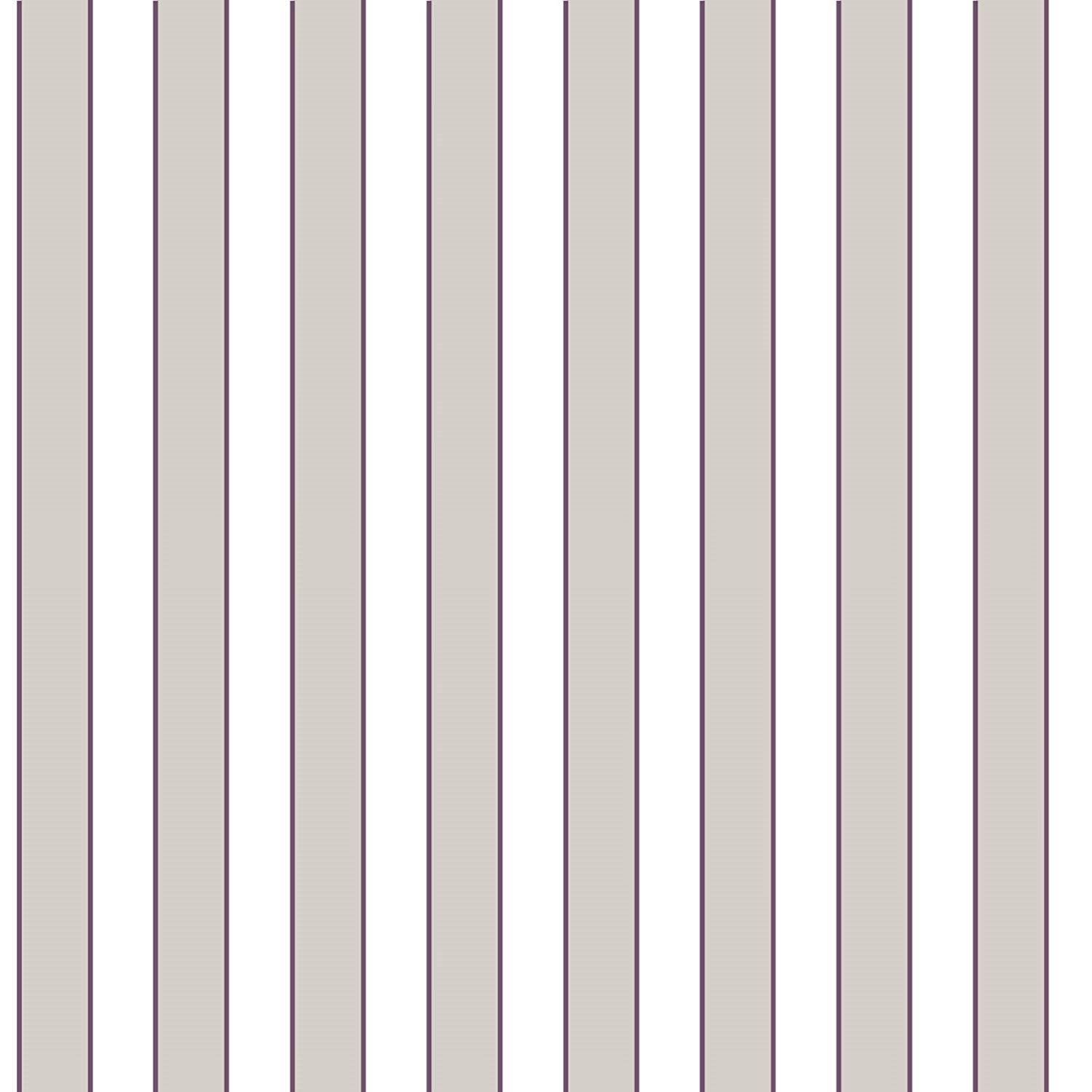 galerie-24 Galerie Smart Streifen Tapete, Violett, violett, Full roll (10M x 53 cm)