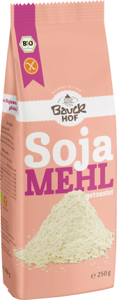 Bauckhof Flour, soy flour, gluten-free, 250 g