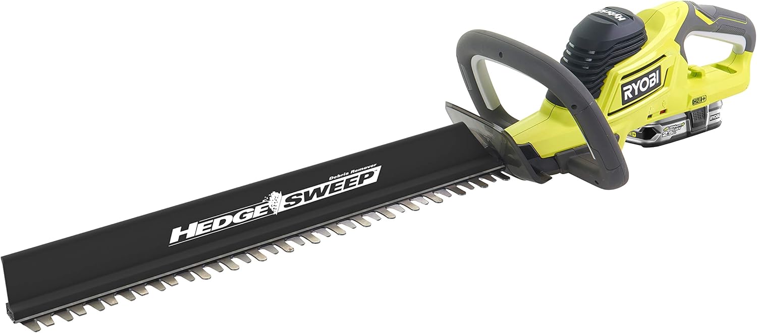 Ryobi 4943 Hedge Trimmer 18 V Length 50 cm Cable Operated with Battery (2.5 Ah) and Charger - RHT1850H25HS