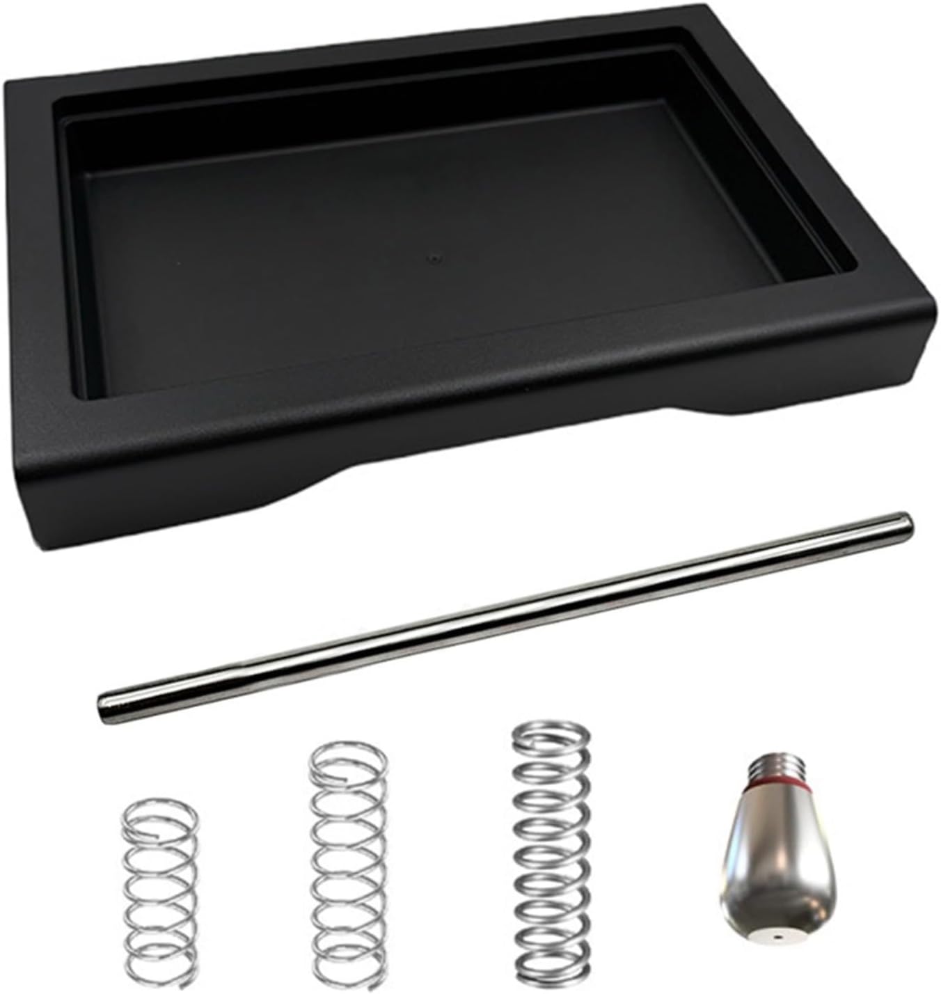 Emiif Coffee Drip Trays, Low Profile Thin Drip Tray Modification Kit for Gaggia Classic Pro Low Drip Tray Coffee Machine Accessories, Single Hole Steam Tip (D)