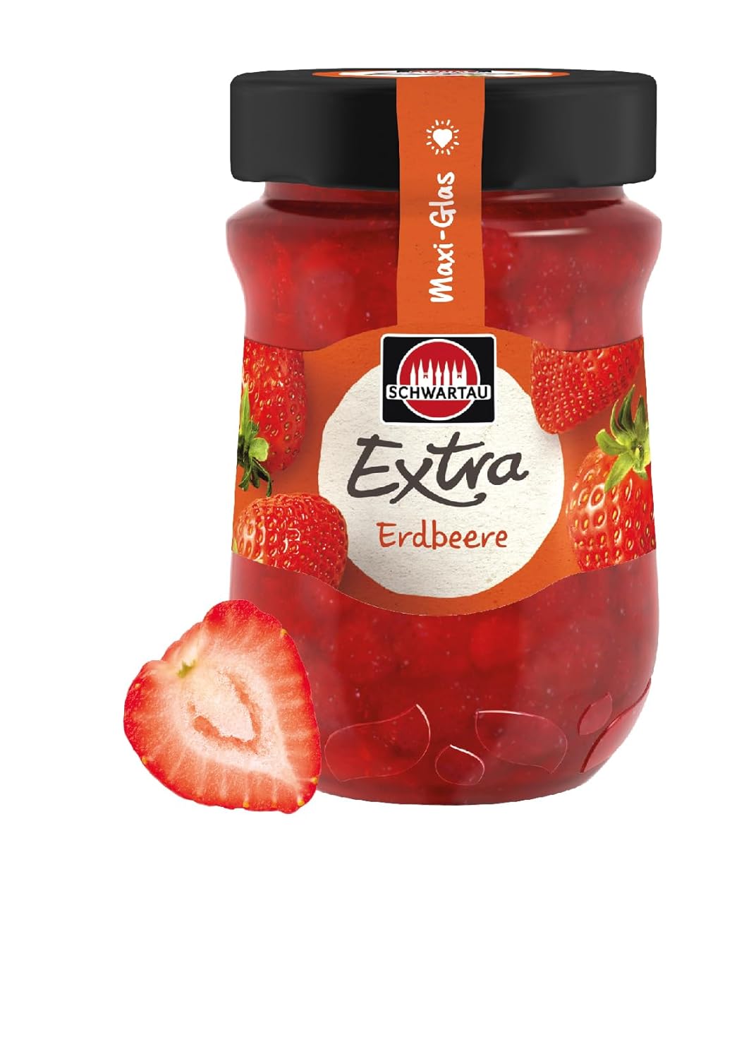 Schwartau Extra Strawberry Jam Family Size 600g Maxi