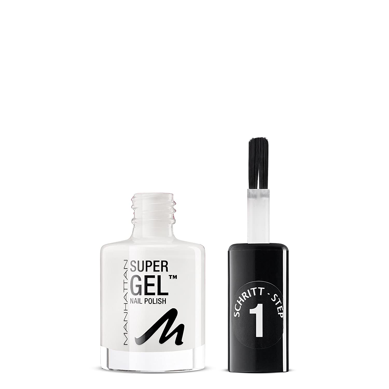 MANHATTAN Super Gel Nail Polish 135 In Love With White, ‎135