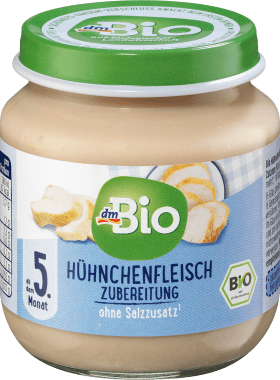 dmBio Chicken meat preparation from the 5th month, 125 g