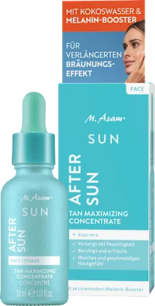 M. Asam After Sun Facial Fluid with Aloe Vera & Hyaluronic Acid, 30 ml