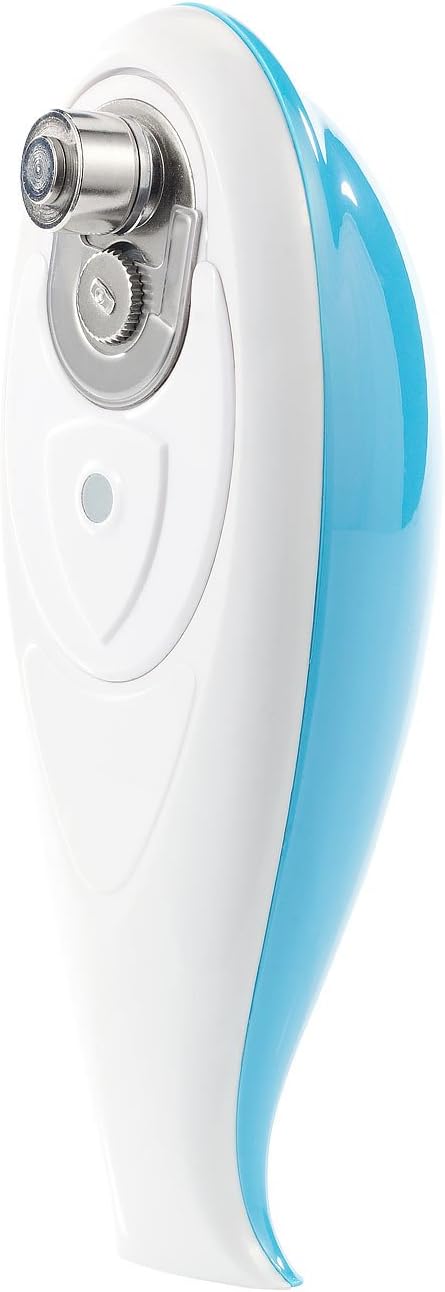 Rosenstein & Söhne Jar Opener: Electric safety can opener for resealable opening (can opener for disabled).